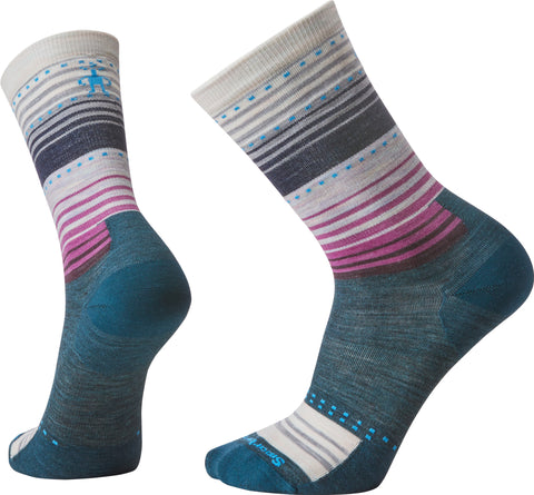 Smartwool Chaussettes mi-mollet à rayures Everyday Stitch - Unisexe