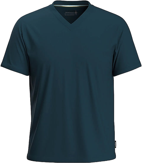 Smartwool T-shirt à manches courtes et col en V Perfect - Homme