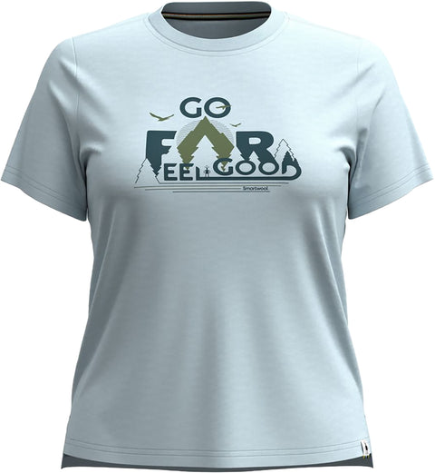 Smartwool T-shirt graphique à manches courtes Go Far. Feel Good. - Femme