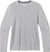 Smartwool Haut couche de base à manches longues en mérinos toutes saisons Classic - Grande taille - Femme - Light Gray Heather