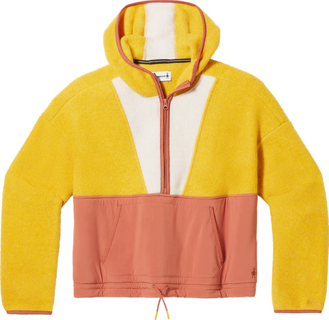 Smartwool Chandail à capuchon écourté en molleton Hudson Trail - Femme