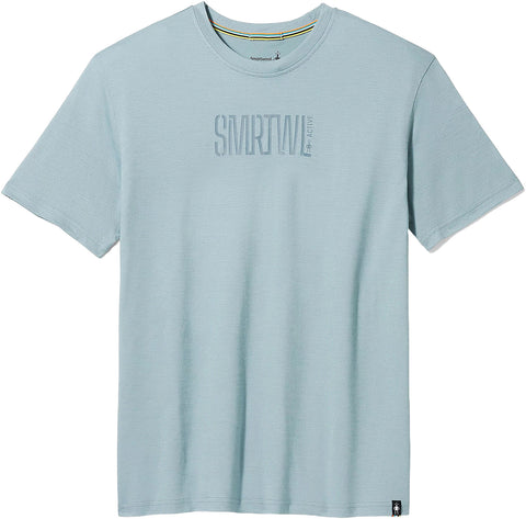 Smartwool T-shirt à manches courtes avec logo Active Smartwool - Unisexe
