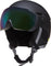Smith Optics Casque ski et planche à neige Survey MIPS - Unisexe - Matte Black - Chromapop Everyday Green Mirror