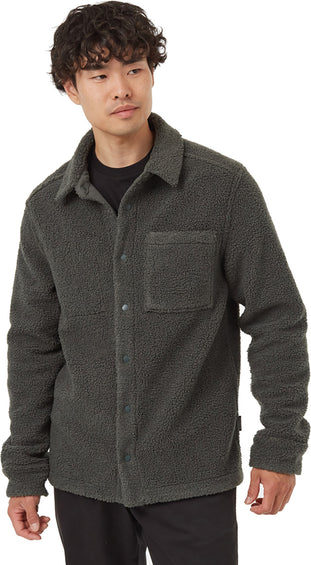 tentree Manteau-chemise réversible en molleton recyclé Boucle - Homme