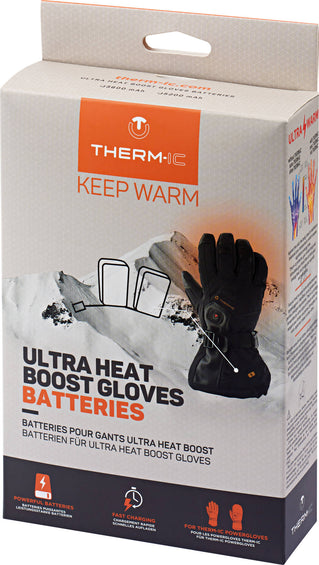 Therm-ic Trousse de gants ultra chauffants et batterie 3600mAh