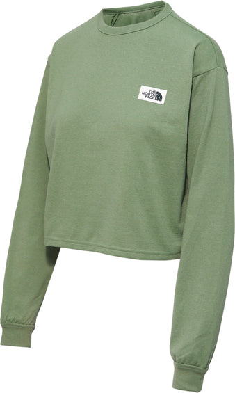 The North Face T-shirt à manches longues Heritage Patch - Femme