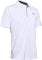Under Armour T-shirt polo Tech - Homme - White - Graphite - Graphite