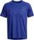 Under Armour T-shirt texturé à manches courtes UA Tech - Homme - Royal - Black