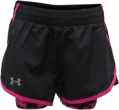 Under Armour Short 2-en-1 Fly-By - Fille