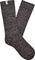 UGG Chaussettes Mi-Mollet En Tricot Côtelé - Femme - Grey - Black