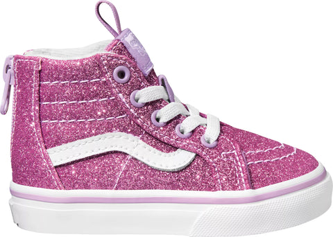 Vans Chaussures de skate à glissière Sk8-Hi - Toute-Petite Fille