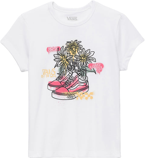 Vans T-shirt Daisy Shoe Mini - Fille